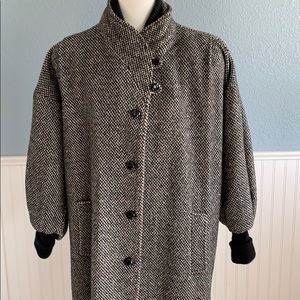 Vintage women’s wool blend trench coat